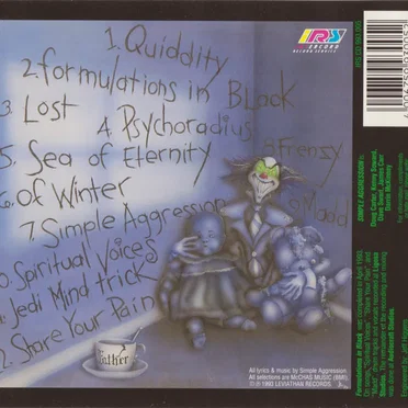 Formulations in Black by Simple Aggression - album cover