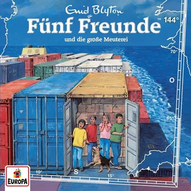 Fünf Freunde, Episode 144: und die große Meuterei by Enid Blyton - album cover