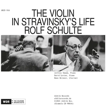 The Violin in Stravinsky’s Life