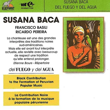 Del fuego y del agua by Susana Baca - album cover
