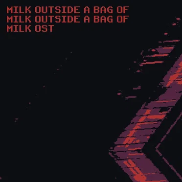 Milk outside a bag of milk outside a bag of milk