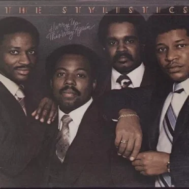 Hurry Up This Way Again by The Stylistics - album cover