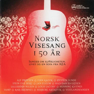 Norsk visesang i 50 år by Various Artists - album cover