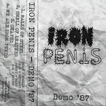 Demo '87 by Iron Penis - album cover