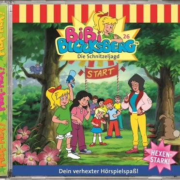 Bibi Blocksberg, Folge 26: Die Schnitzeljagd by Bibi Blocksberg - album cover