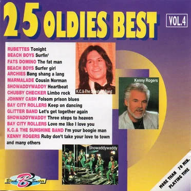 25 Oldies Best, Vol. 4 by Various Artists - album cover
