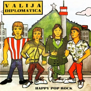 Happy Pop Rock by Valija Diplomática - album cover