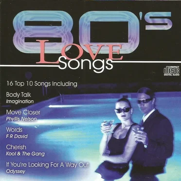 80s Love Songs by Various Artists - album cover