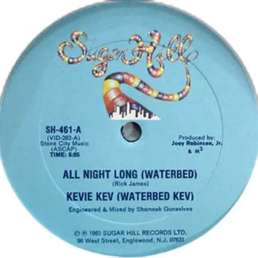 All Night Long (Waterbed) by Kevie Kev - album cover