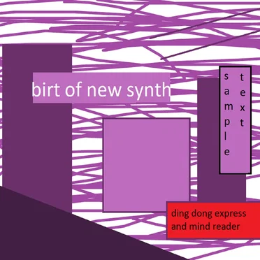 Birt of New Synth by Ding Dong Express - album cover