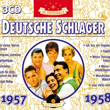 Deutsche Schlager 1957 - 1958 by Various Artists - album cover