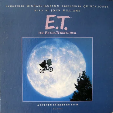 E.T. the Extra-Terrestrial by Michael Jackson - album cover