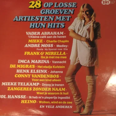 28 op losse groeven: Artiesten met hun hits by Various Artists - album cover