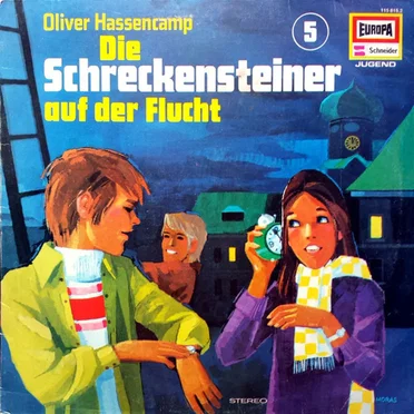 Burg Schreckenstein 5: Die Schreckensteiner auf der Flucht by Oliver Hassencamp - album cover