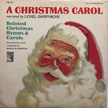 A Christmas Carol by Lionel Barrymore - album cover