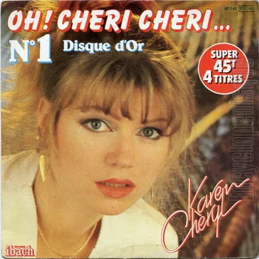 Oh ! Chéri chéri by Karen Cheryl - album cover