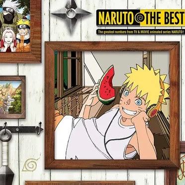 NARUTO THE BEST by Various Artists - album cover