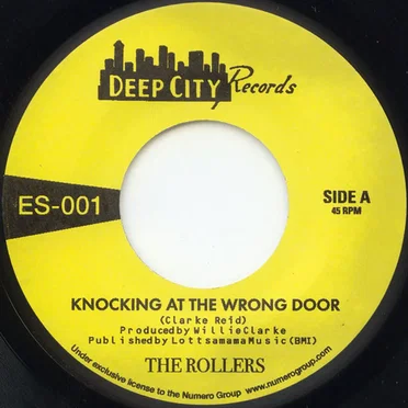 Knocking at the Wrong Door by The Rollers - album cover