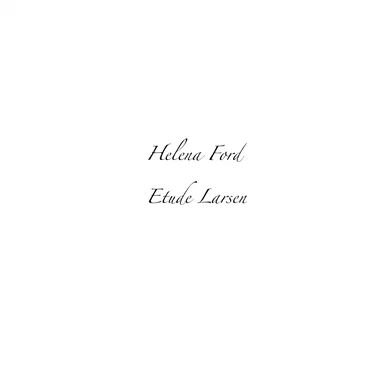 Étude Larsen