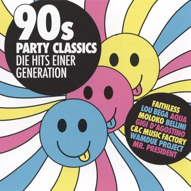 90s Party Classics: Die Hits einer Generation by Various Artists - album cover