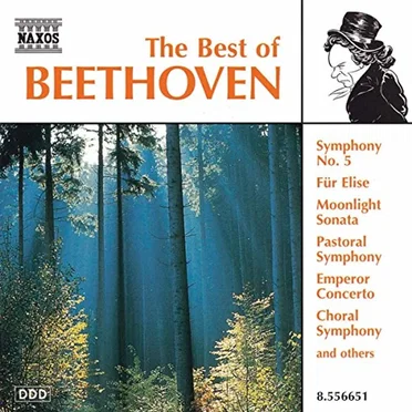 Naxos: The Best of Beethoven by Ludwig van Beethoven - album cover