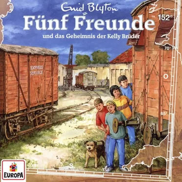 Fünf Freunde, Episode 152: und das Geheimnis der Kelly Brüder by Enid Blyton - album cover