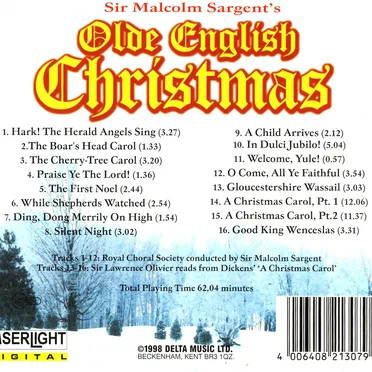 Olde English Christmas by Various Artists - album cover