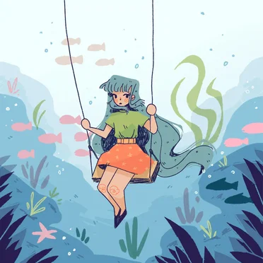Underwater Tales by Girl in the mirror - album cover