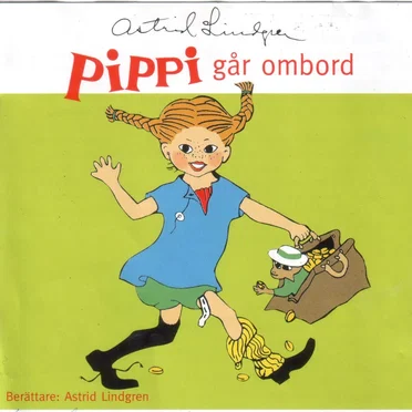 Pippi går ombord by Astrid Lindgren - album cover