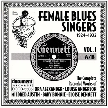 Female Blues Singers, Vol. 1: A⁄B (1924-1932) by Various Artists - album cover