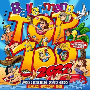 Ballermann Top 100 by Various Artists - album cover