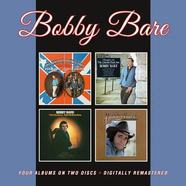 The English Country Side / (Margie's at) The Lincoln Park Inn and Other Controversial Country Songs / I Hate Goodbyes/Ride Me Down Easy / Cowboys and Daddys by Bobby Bare - album cover