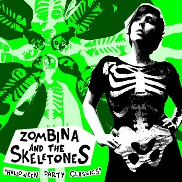 Halloween Party Classics by Zombina and the Skeletones - album cover