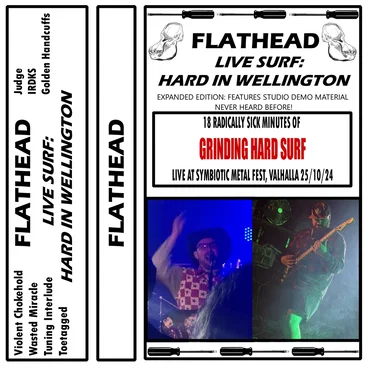 Live Surf: Hard in Wellington by Flathead - album cover