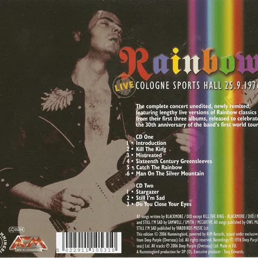 Live in Köln 1976 – Kölner Sporthalle 25.9.1976