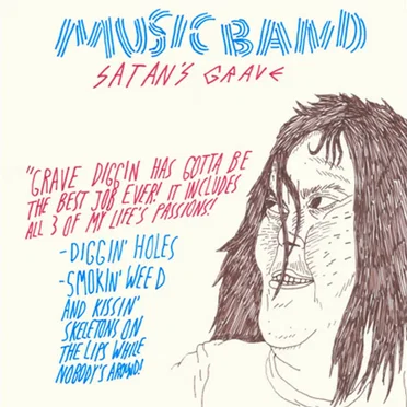 Satan's Grave by Music Band - album cover