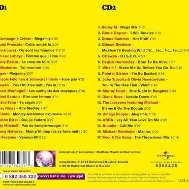 Les №1 pour faire la fête by Various Artists - album cover