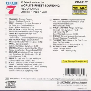 Telarc Collection, Volume 7 by Various Artists - album cover