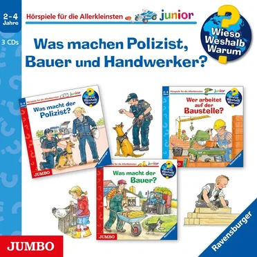 Was machen Polizist, Bauer und Handwerker? by Wieso? Weshalb? Warum? junior - album cover