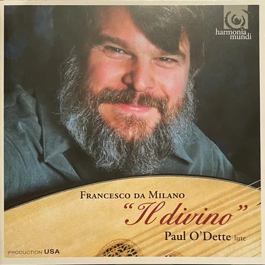 "Il divino": The Lute Music of Francesco da Milano