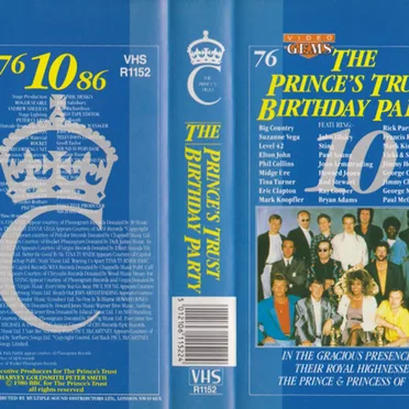 The Prince’s Trust 10th Anniversary Birthday Party by Various Artists - album cover