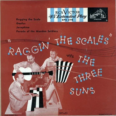 Raggin' the Scales by The Three Suns - album cover