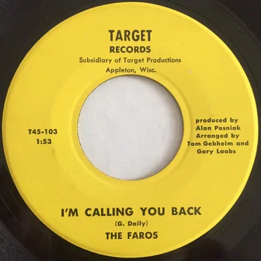 I'm Calling You Back / I'm Crying by The Faros - album cover