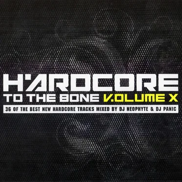 Hardcore to the Bone, Volume X by Various Artists - album cover