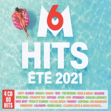 M6 Hits été 2021 by Various Artists - album cover