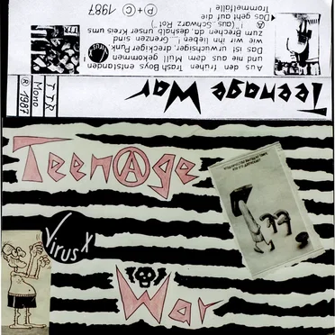 Teenage War by Virus X - album cover