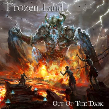 Out of the Dark by Frozen Land - album cover