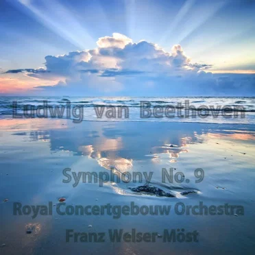 Symphony no. 9 by Ludwig van Beethoven - album cover