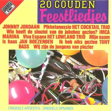20 gouden feestliedjes by Various Artists - album cover