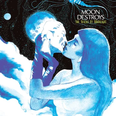 She Walks by Moonlight by Moon Destroys - album cover